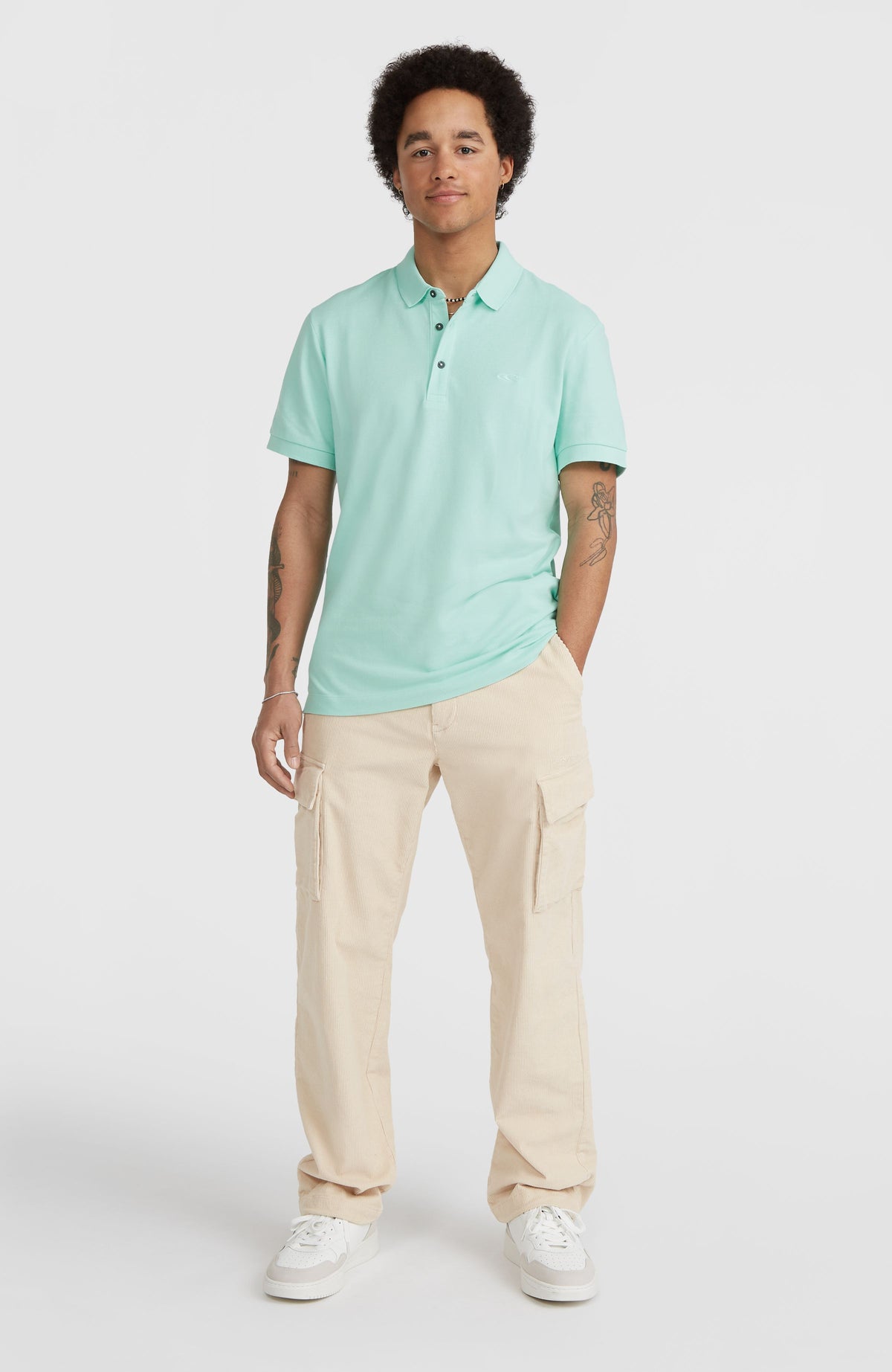 O'Neill Poloshirt mit kleinem Logo | Beach Glass
