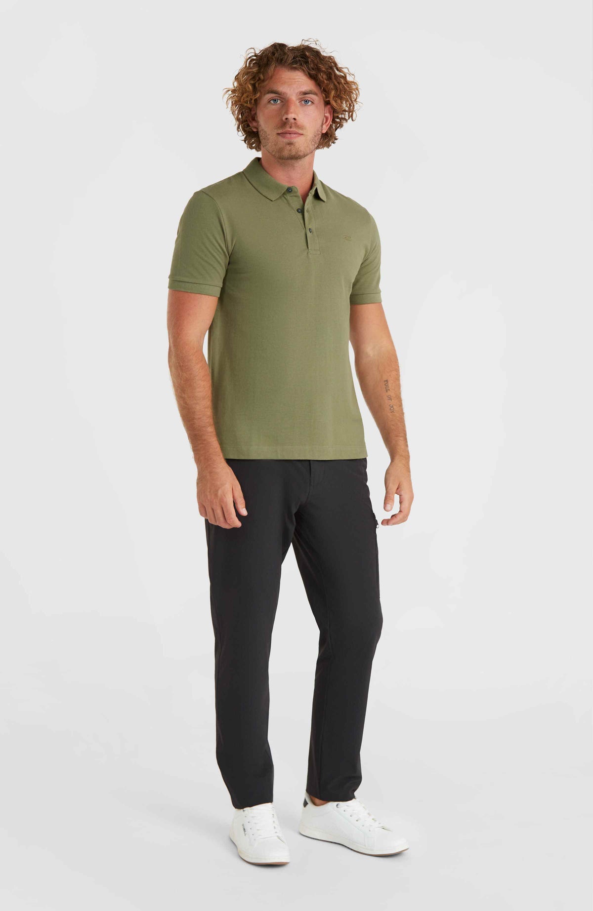 O'Neill Poloshirt mit kleinem Logo | Deep Lichen Green