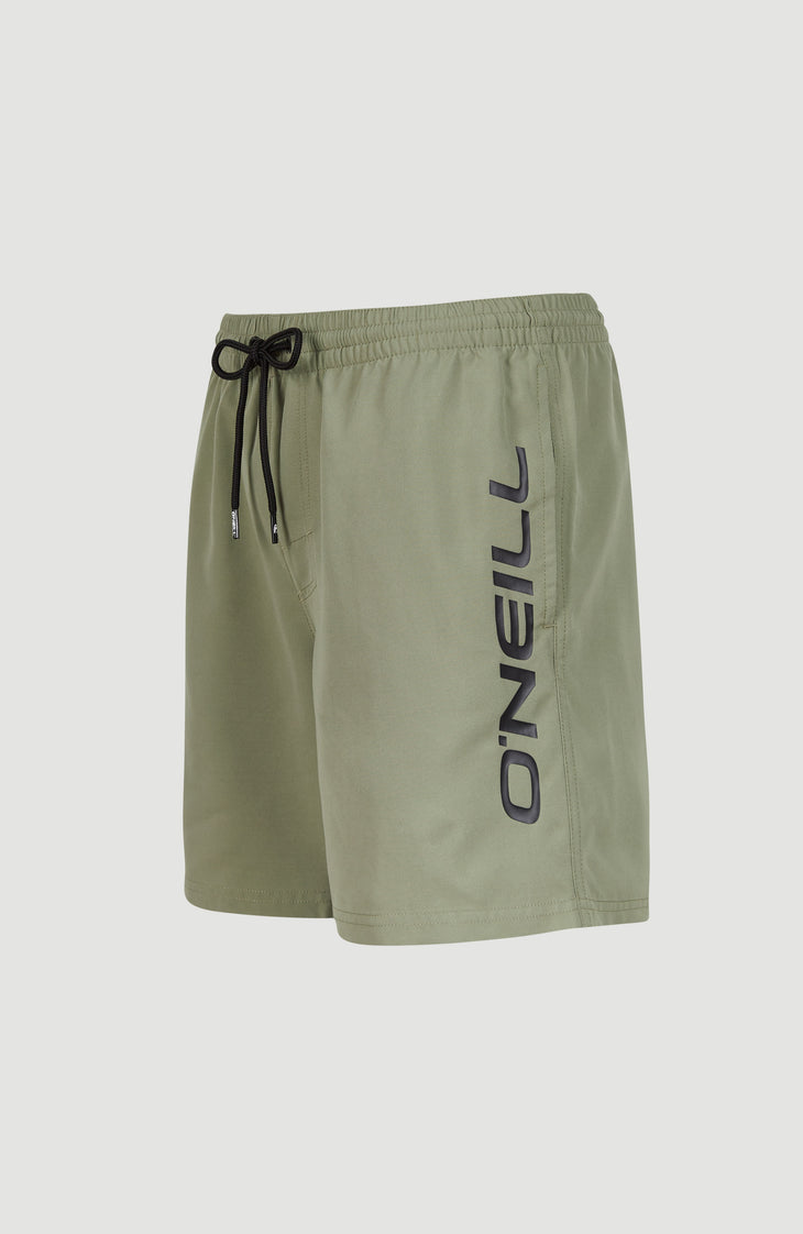 Cali 16'' Badehose | Deep Lichen Green