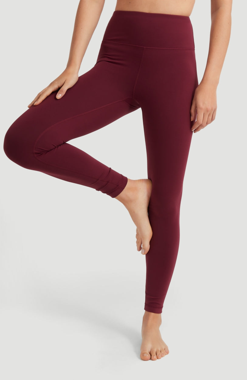 Lola Super Waist Leggings | Windsor Wine -A