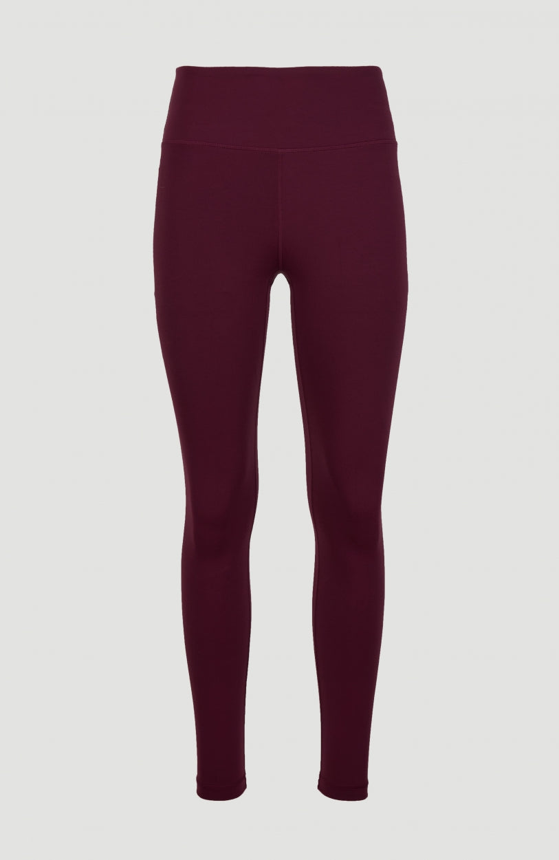 Lola Super Waist Leggings | Windsor Wine -A