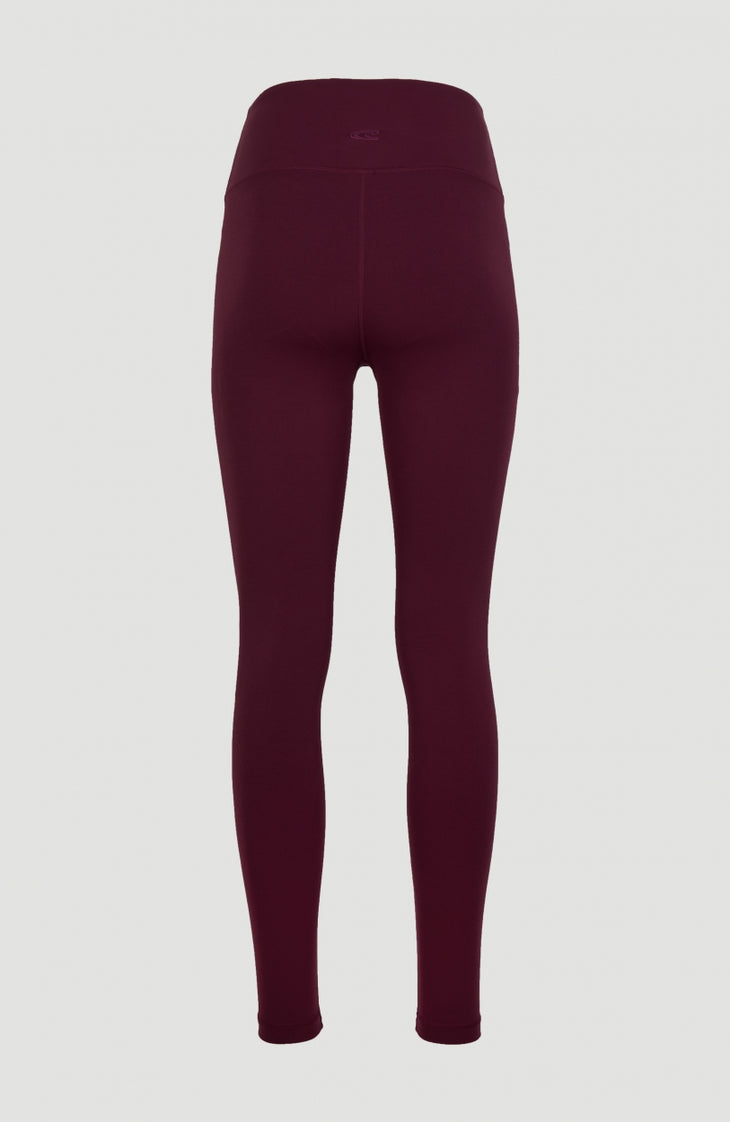 Lola Super Waist Leggings | Windsor Wine -A