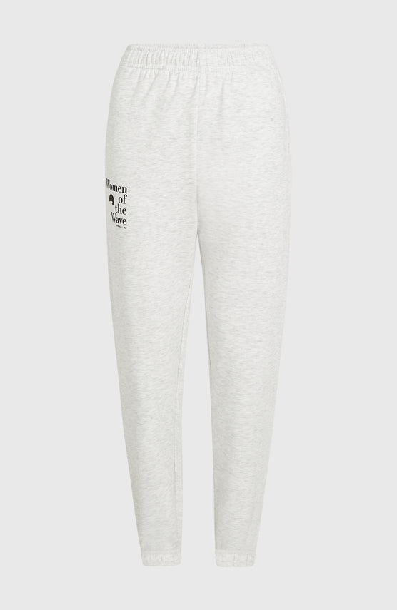 Women of the Wave Jogginghose | White Melange