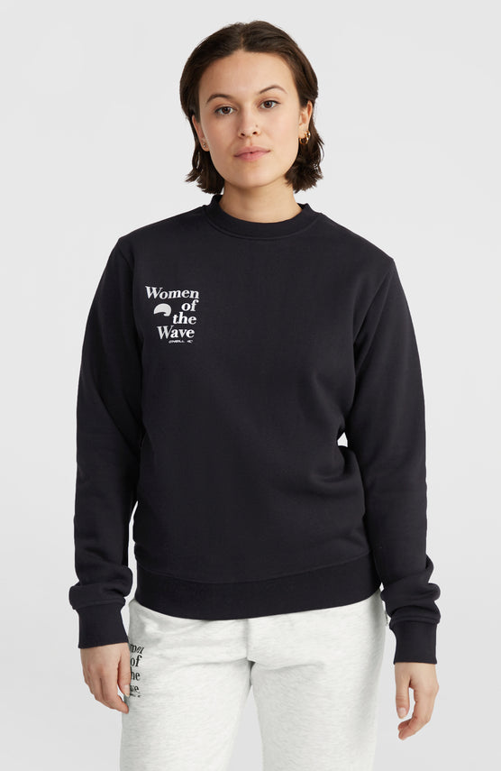 Women of the Wave Crew Sweatshirt | Black Out