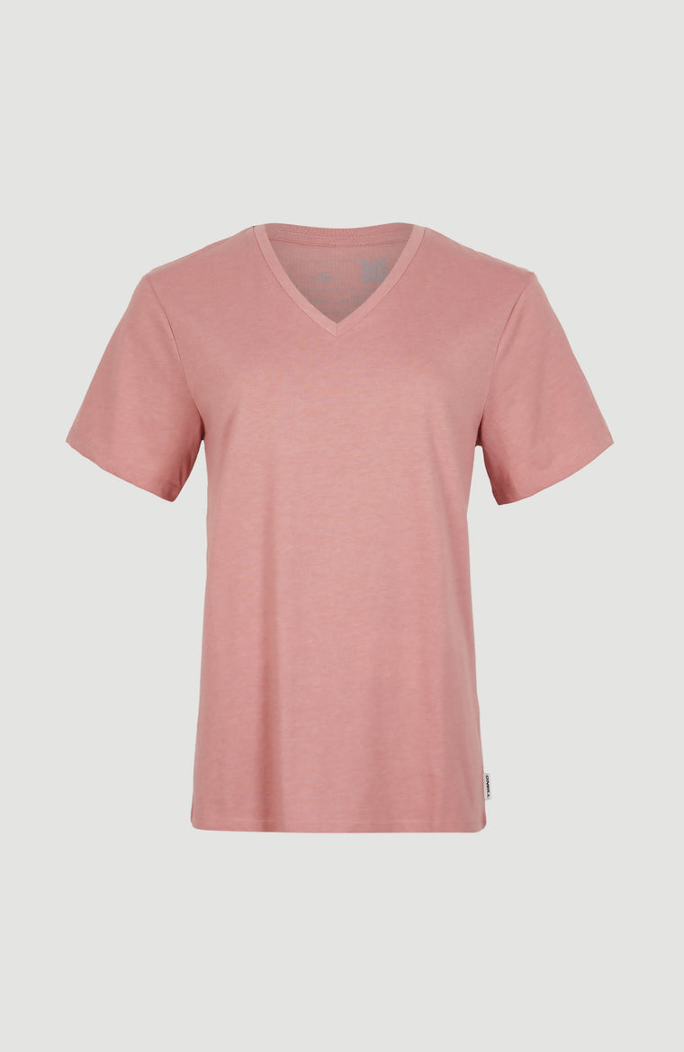 Essentials T-Shirt mit V-Ausschnitt | Ash Rose Essentials T-Shirt mit V-Ausschnitt | Ash Rose