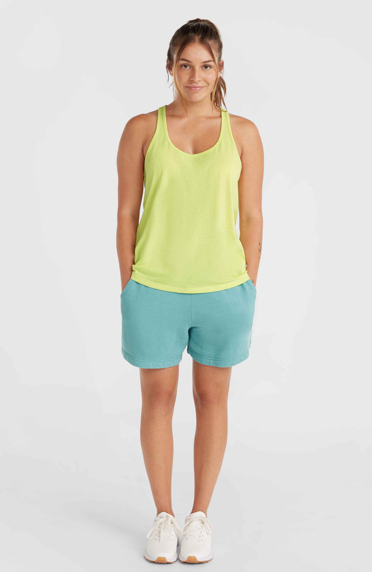 Essentials Racerback-Tanktop | Sunny Lime