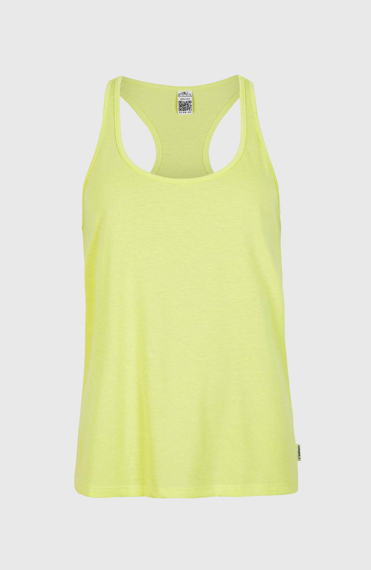Essentials Racerback-Tanktop | Sunny Lime