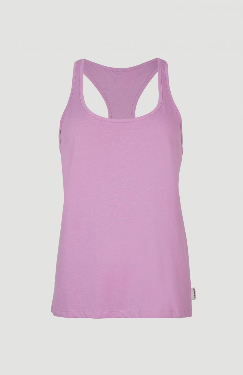 Essentials Racerback-Tanktop | Violet Tulle