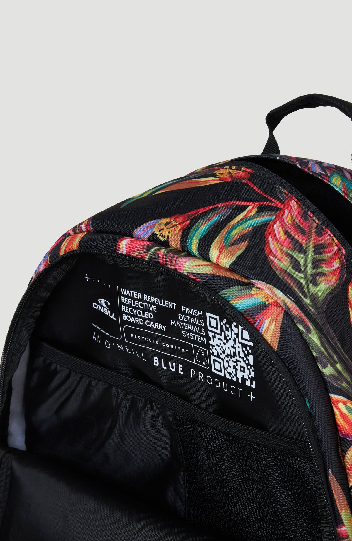 Boarder Rucksack | Black Flower
