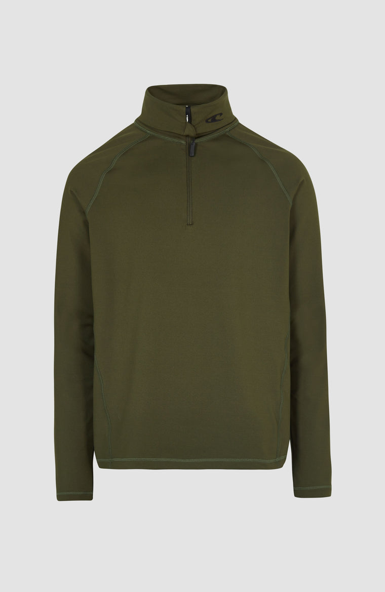 Clime Fleecepullover mit Halbreißverschluss | Forest Night Clime Fleecepullover mit Halbreißverschluss | Forest Night