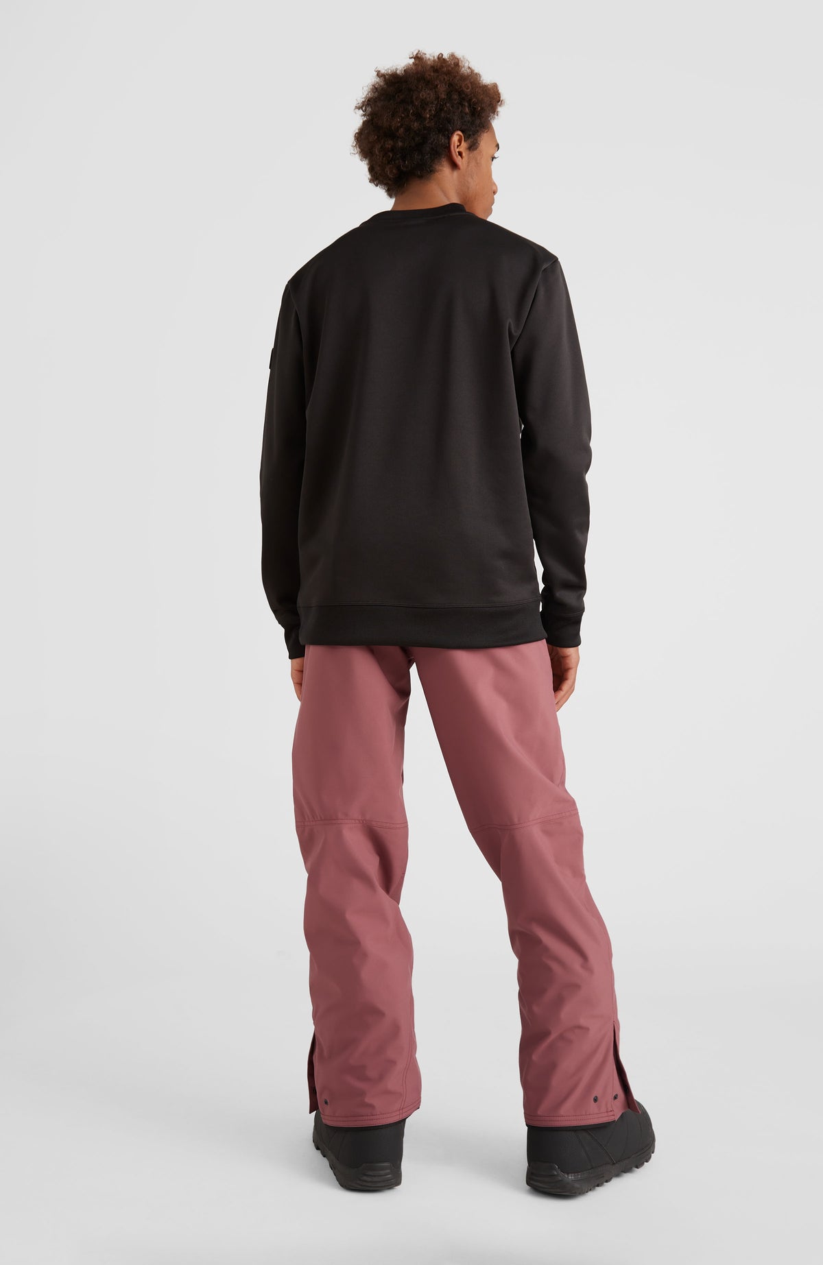 Rutile Crew Fleece | Black Out