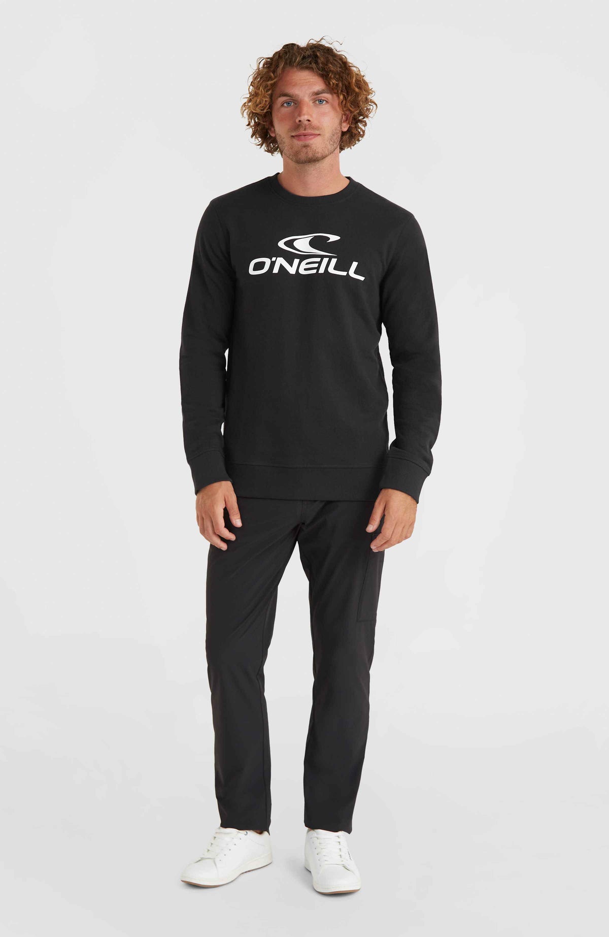 O'Neill Logo Crew Sweatshirt | Black Out