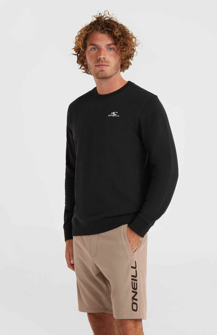 O'Neill Small Logo Crew Sweatshirt | Black Out O'Neill Small Logo Crew Sweatshirt | Black Out