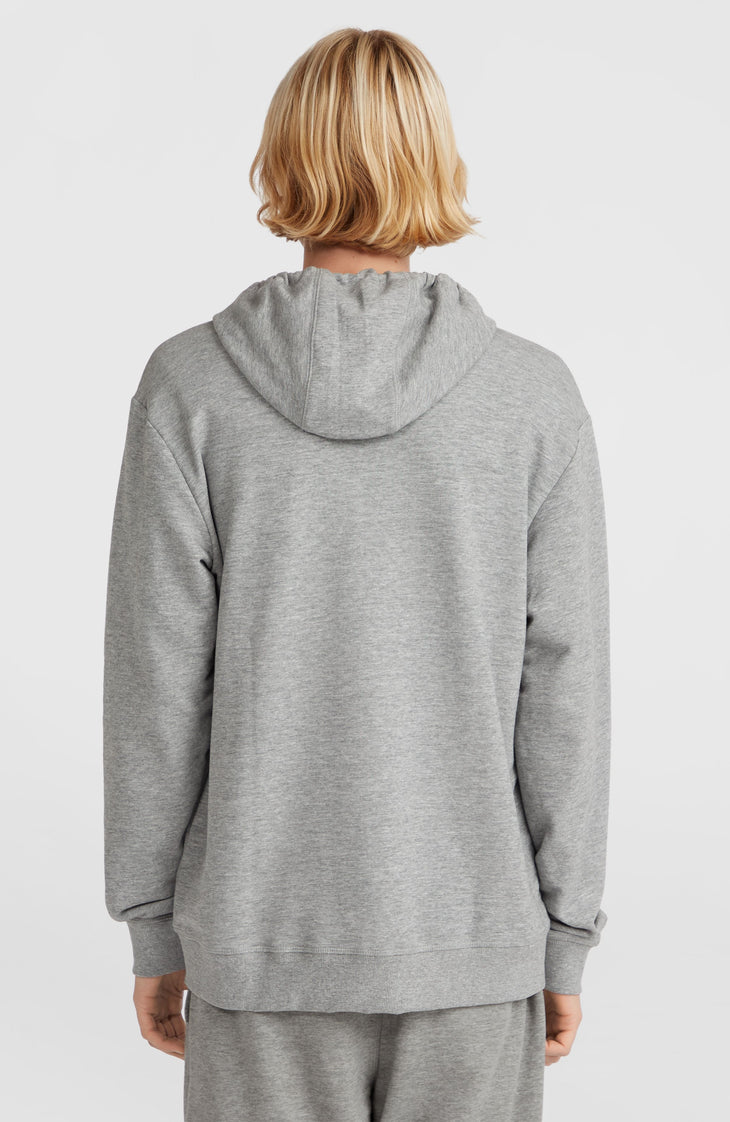 O'Neill Small Logo Kapuzenjacke mit Reißverschluss | Silver Melee