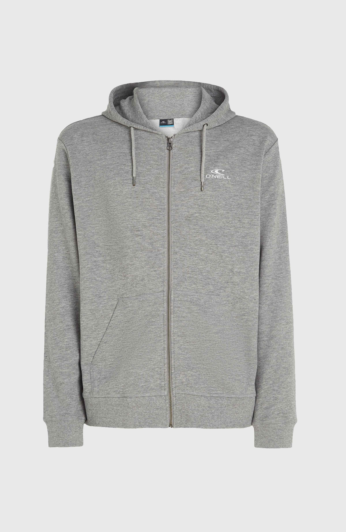O'Neill Small Logo Kapuzenjacke mit Reißverschluss | Silver Melee
