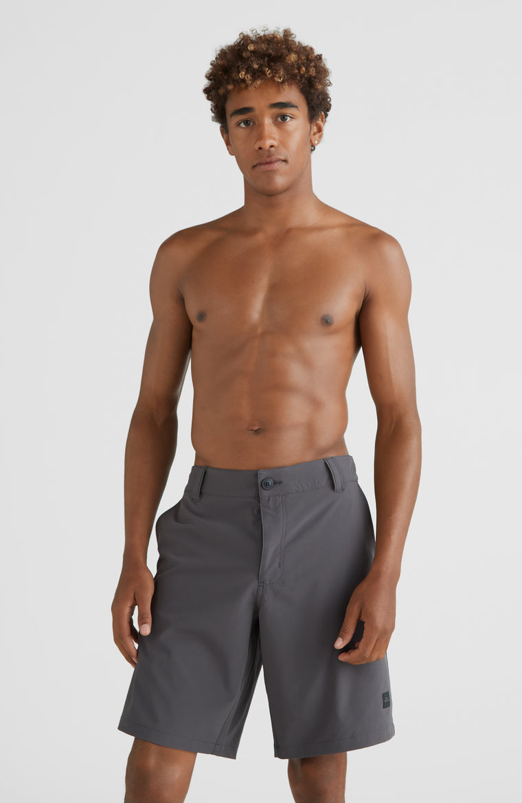 Hybrid Chino-Shorts | Asphalt Hybrid Chino-Shorts | Asphalt