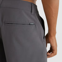 Hybrid Chino-Shorts | Asphalt