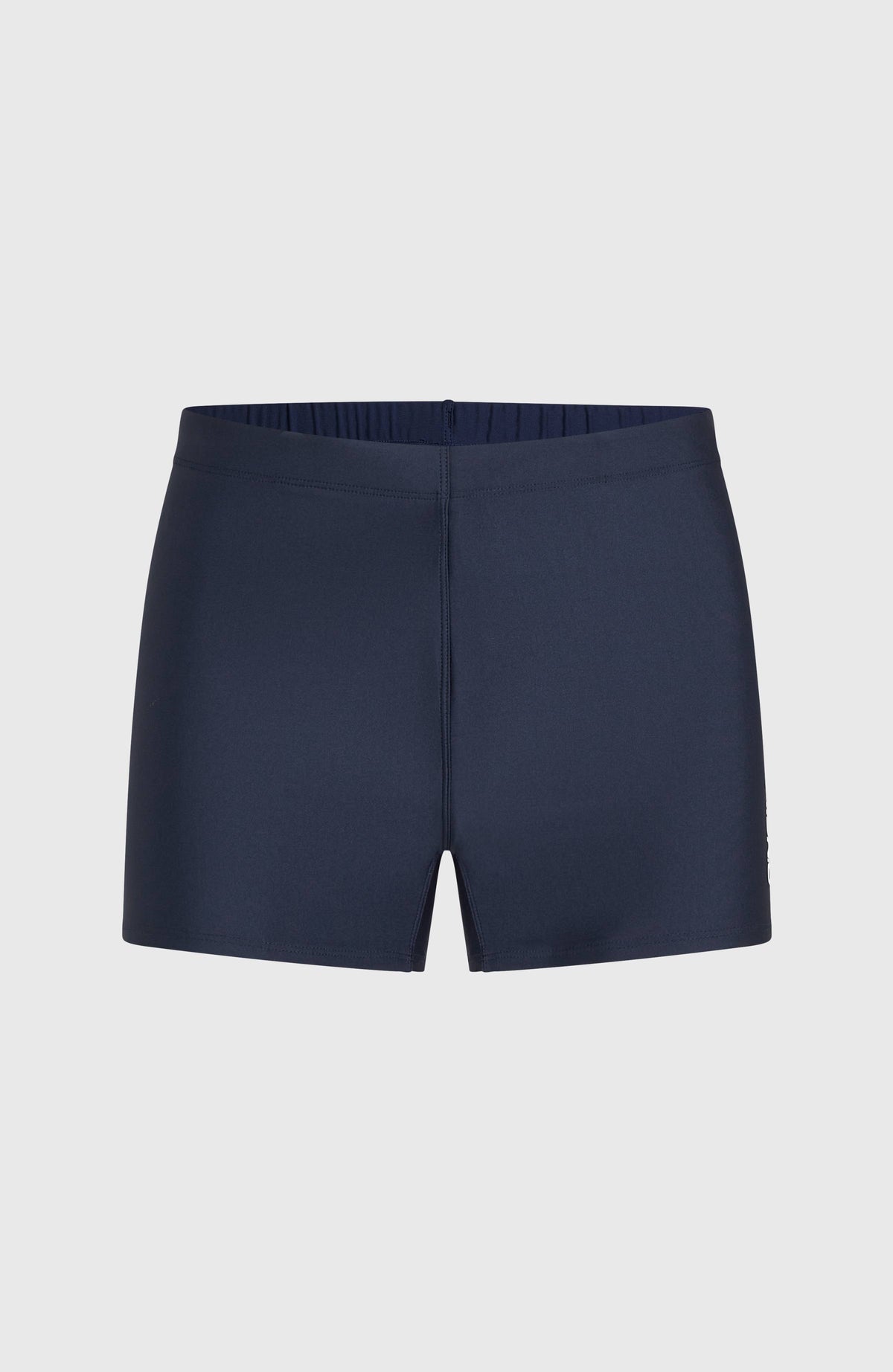 Essentials Racer Badehose für Herren, blau, freigestellt von vorne