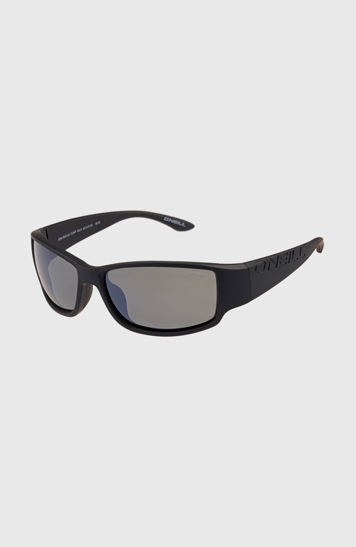 ThePeak Sonnenbrille für Herren, schwarz, freigestellt in Dreiviertelansicht mit Blick auf Rahmen und Bügel