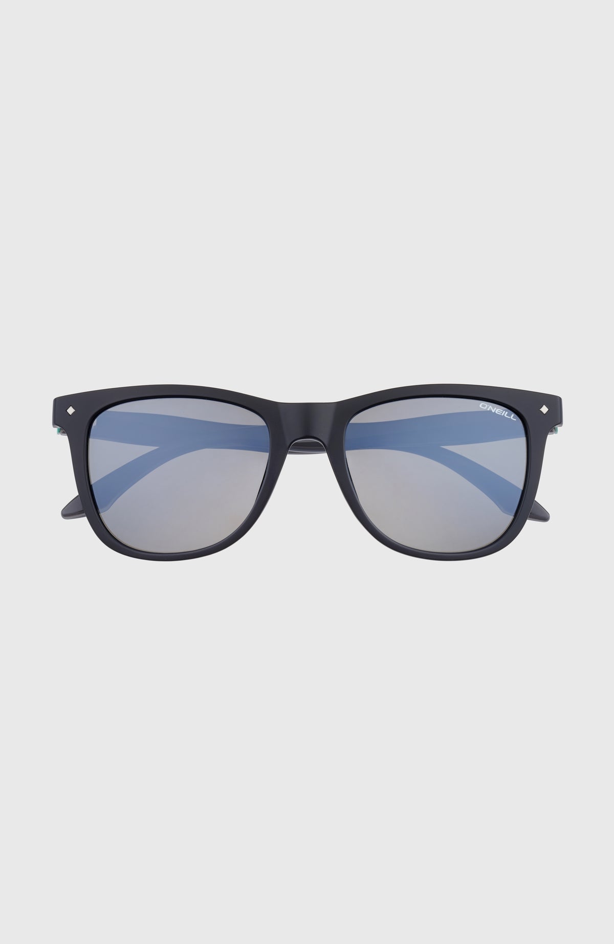 O'Neill WaveLength Schwarz Sonnenbrille für Herren, schwarz, freigestellt von vorne