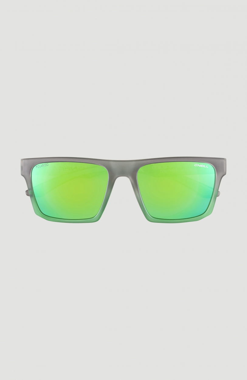 O'Neill Beacons Sunglasses Sonnenbrille für Herren, grau, freigestellt in Vorderansicht