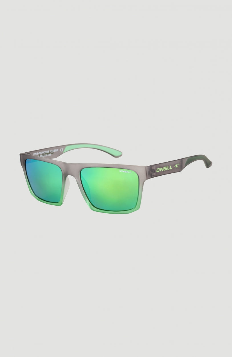Beacons Sunglasses Sonnenbrille für Herren, grau, freigestellt von schräg vorne