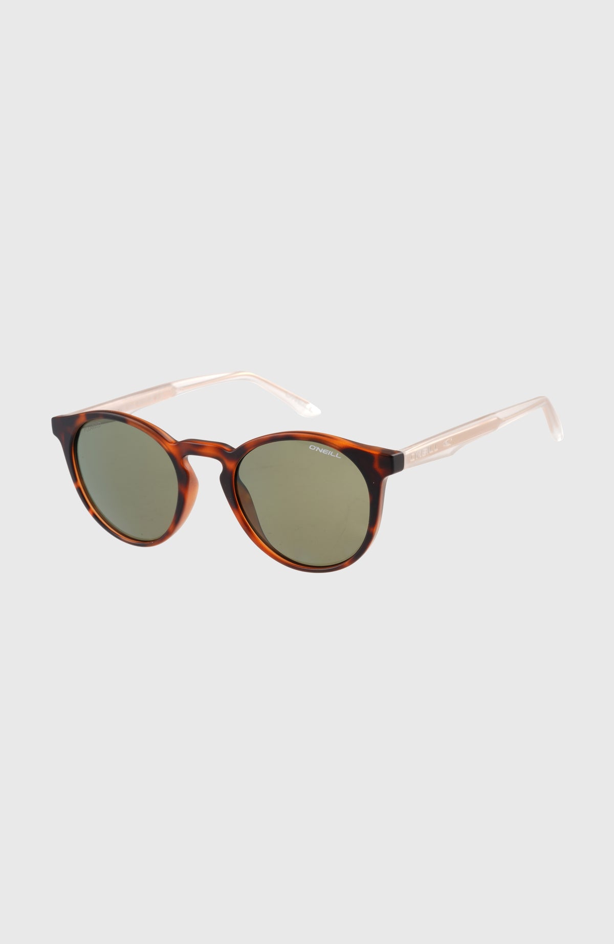 ShoreBreak Sonnenbrille für Herren, braun, freigestellt von schräg vorne mit runden Gläsern