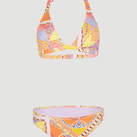 Marga - Rita Bikini Set | Yellow Scarf Print