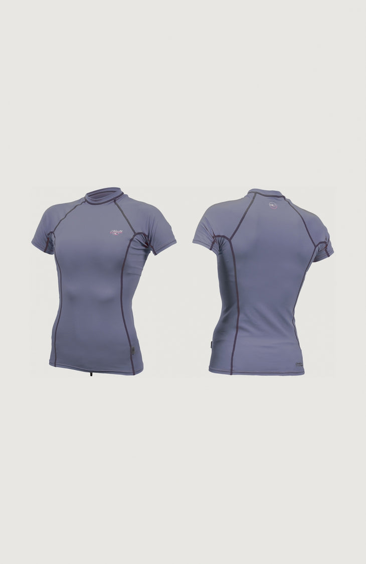 Premium Skins Short Sleeve Rash Guard | Purple