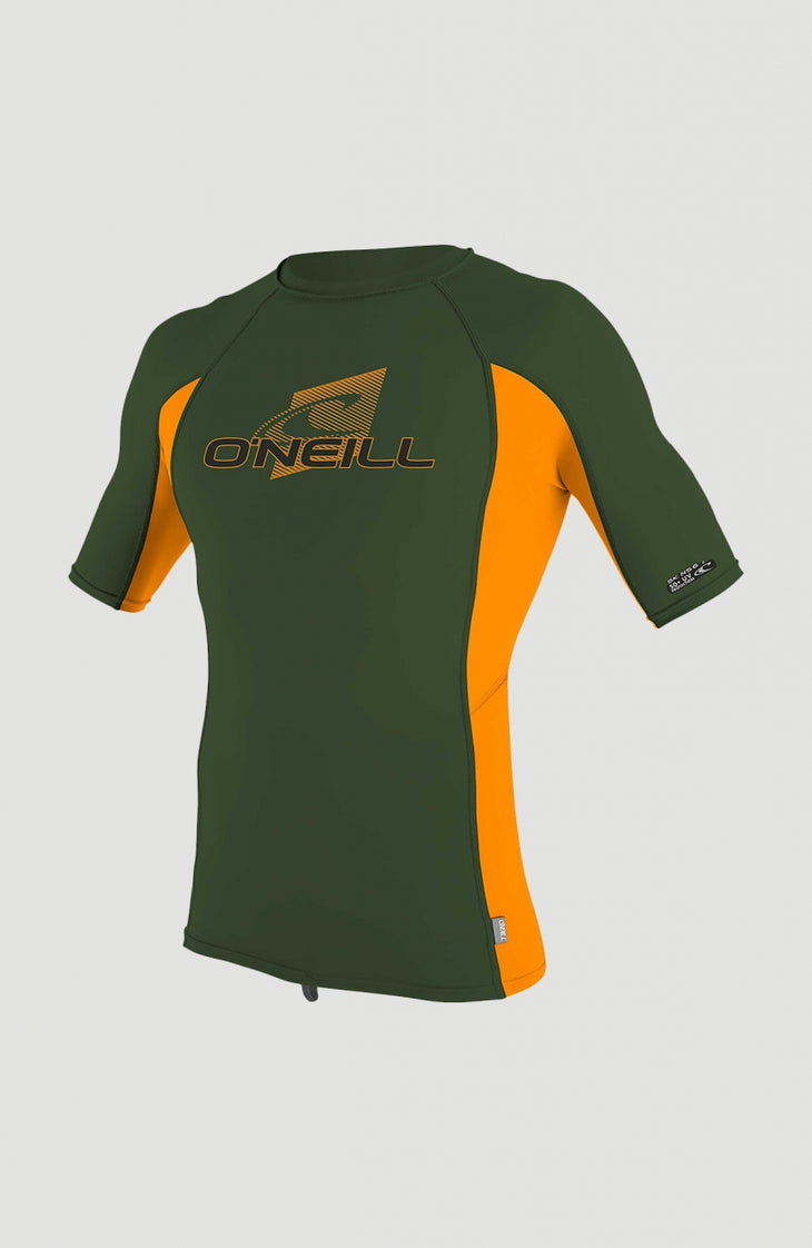 Skins Short Sleeve Crew | Dark Green