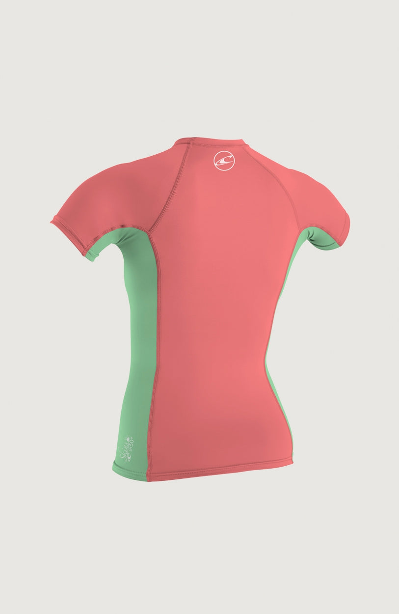 Skins Short Sleeve Crew | Light Pink