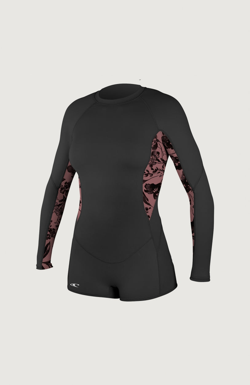 Skins Long Sleeve Surf Suit | Black