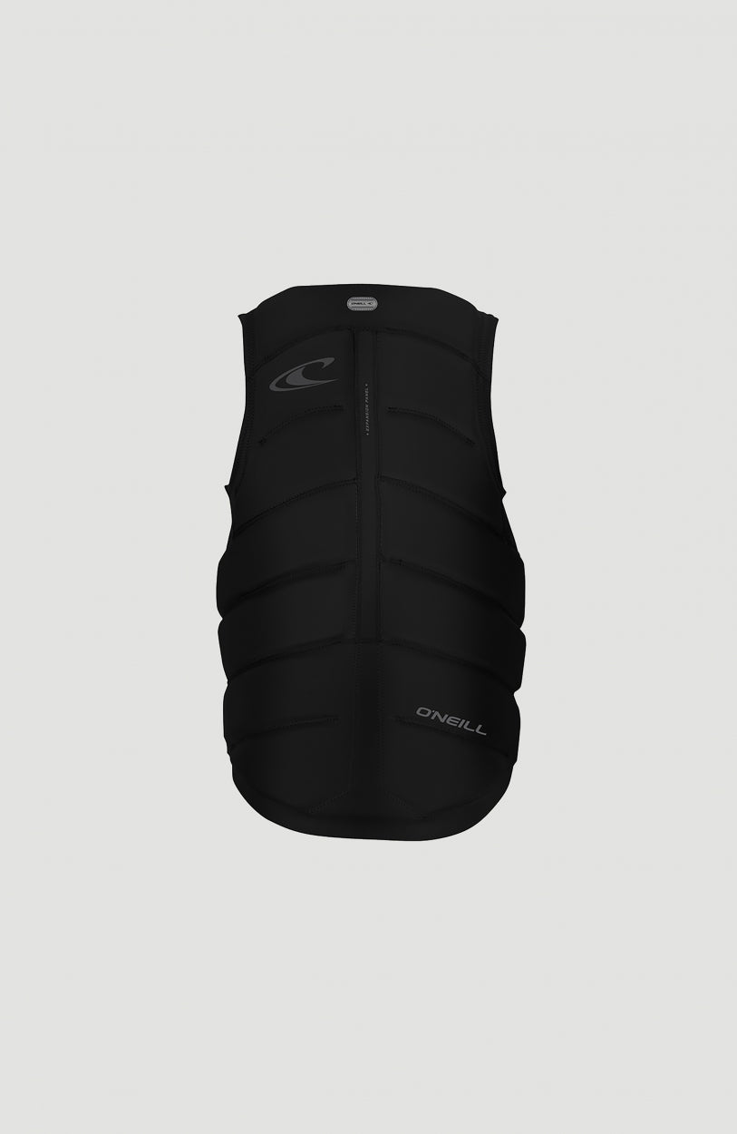 Gooru Tech Front Zip Competition Vest | Black
