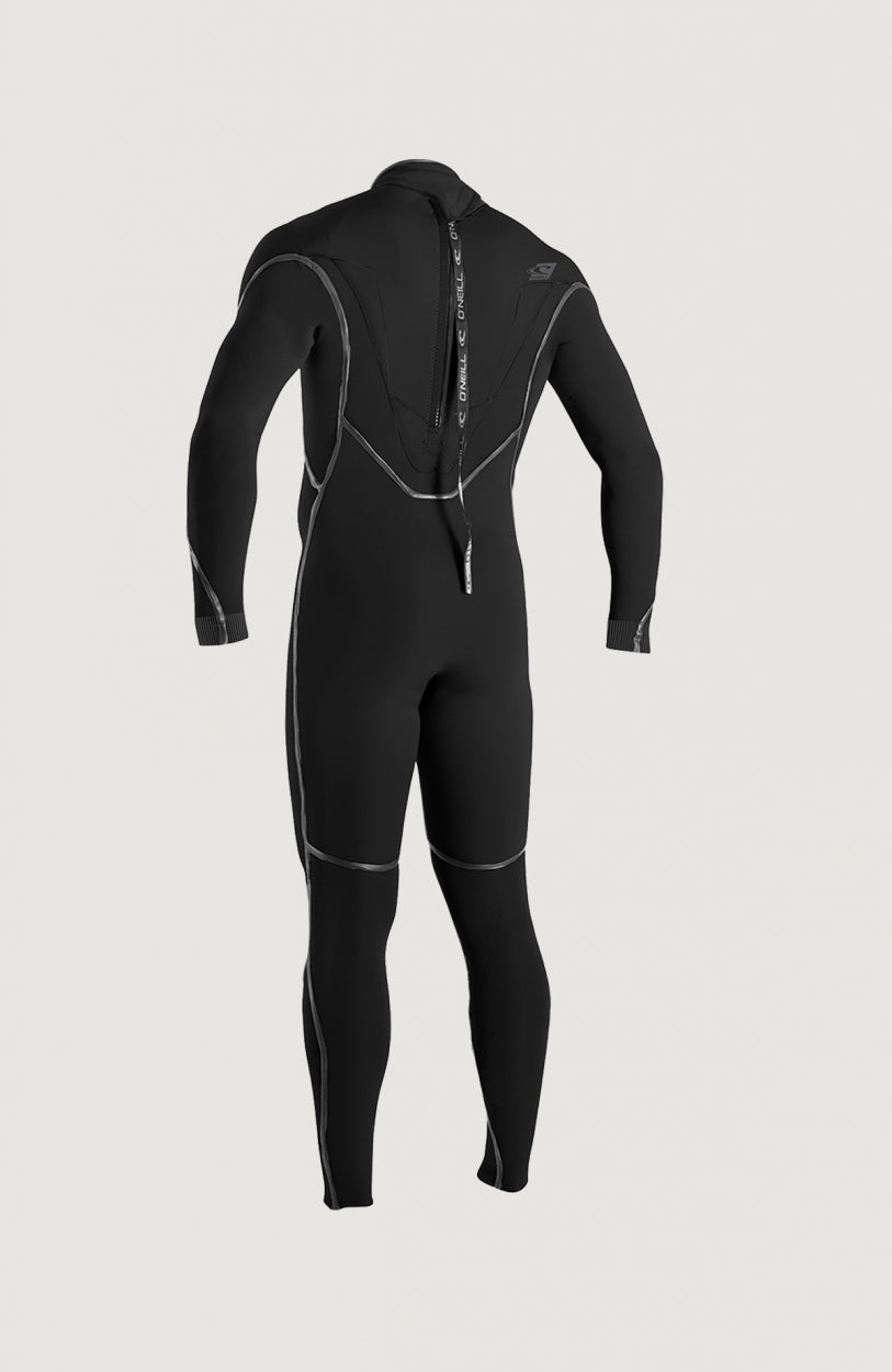 Psycho One Back Zip 3/2mm Full Wetsuit | BLACK/BLACK