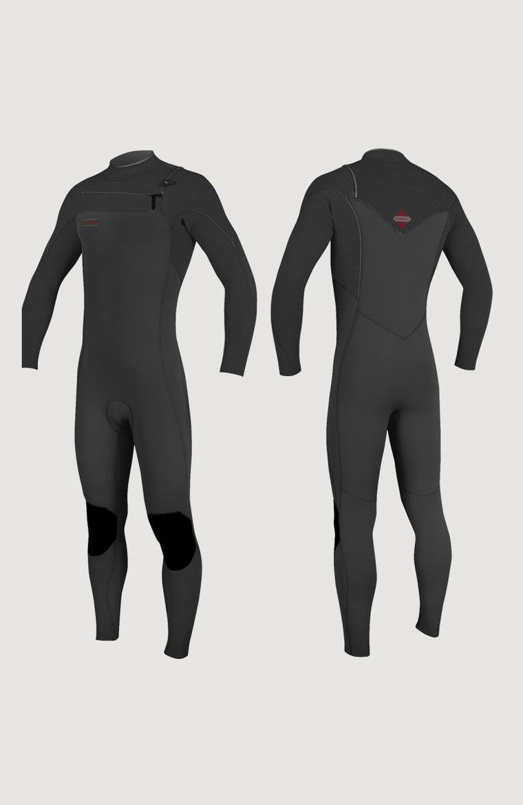 Hyperfreak Chest Zip 3/2mm Full Wetsuit | Grey Hyperfreak Chest Zip 3/2mm Full Wetsuit | Grey