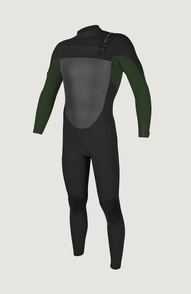 O'Riginal Chest Zip 4/3mm Full Wetsuit | Black