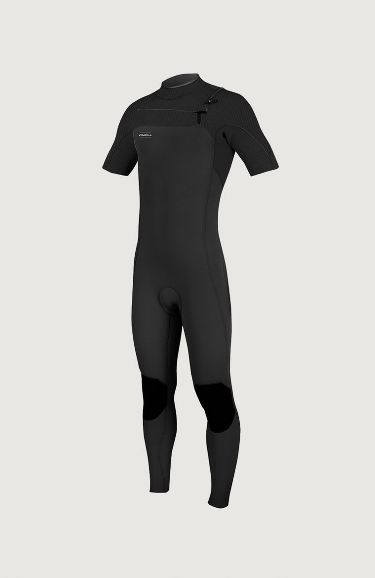 Hyperfreak 2mm Chest Zip Short Sleeve Full Wetsuit | BLACK/BLACK Hyperfreak 2mm Chest Zip Short Sleeve Full Wetsuit | BLACK/BLACK