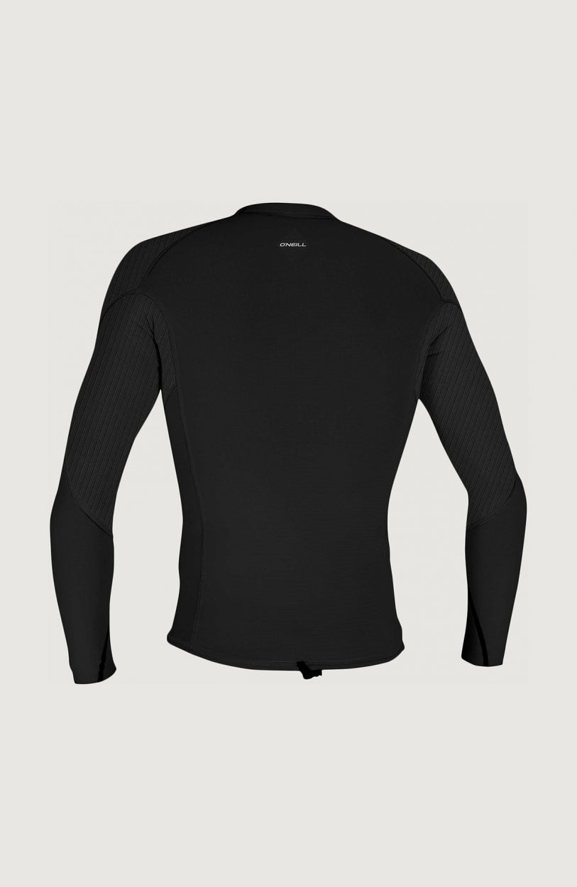 Hyperfreak 15mm L/S Top | BLACK/BLACK