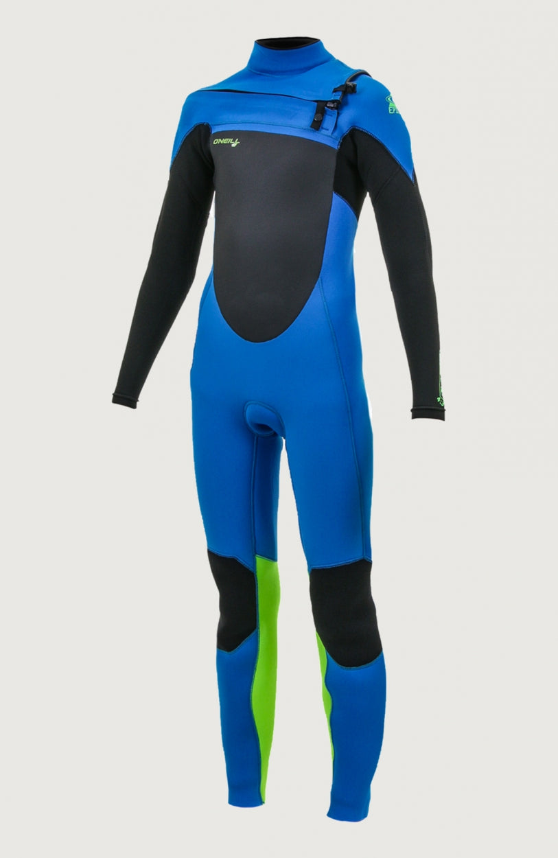 Epic 4/3mm Chest Zip Full Wetsuit | Blue