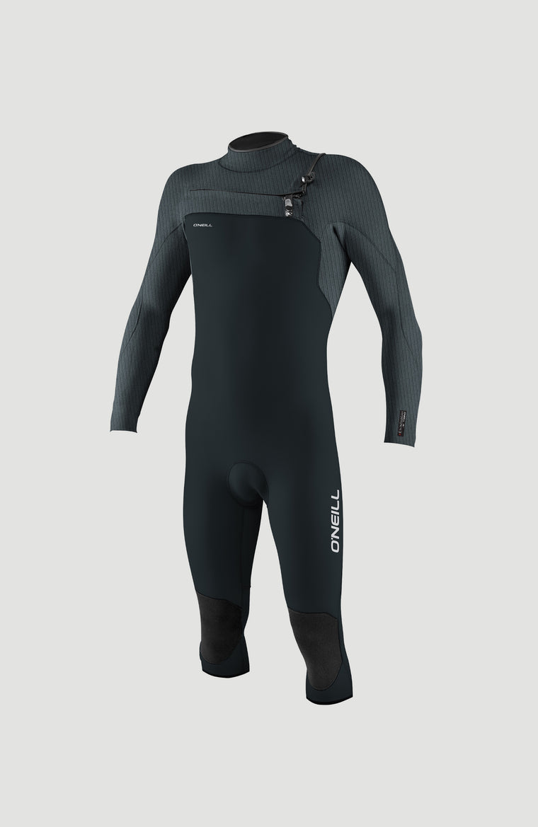 Hyperfreak Plus 4/3mm Chest Zip Overknee Wetsuit | GUN METAL/CADET BLUE Hyperfreak Plus 4/3mm Chest Zip Overknee Wetsuit | GUN METAL/CADET BLUE