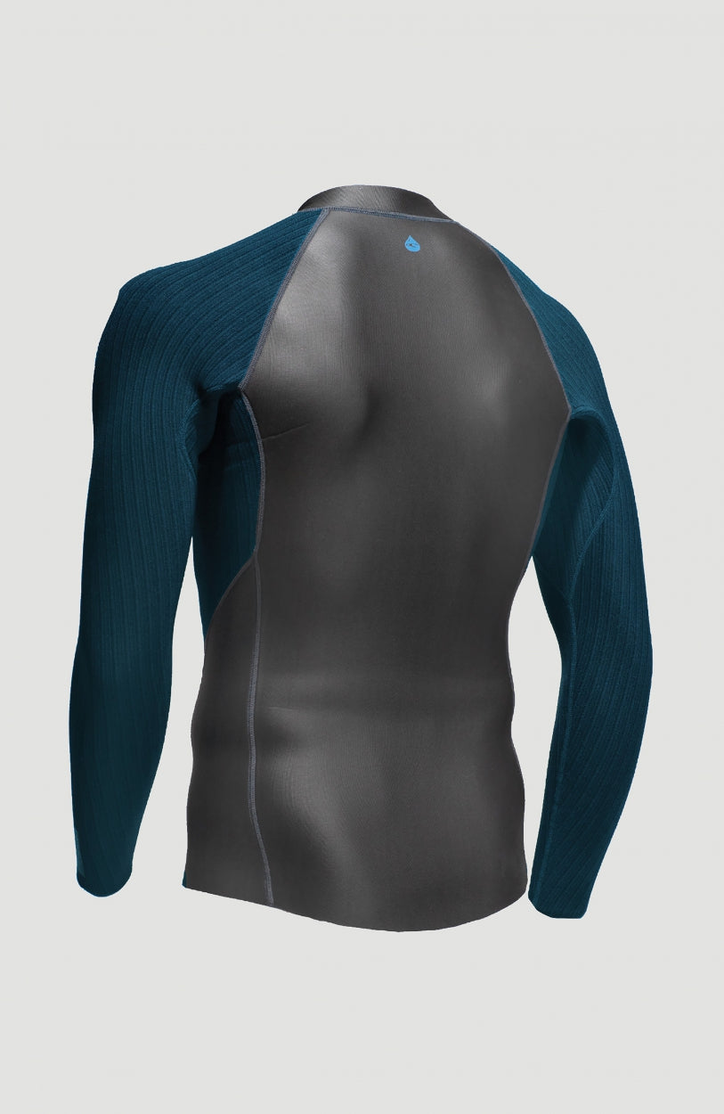 O Neill Blueprint 2mm Front Zip Wetsuit Jacket
