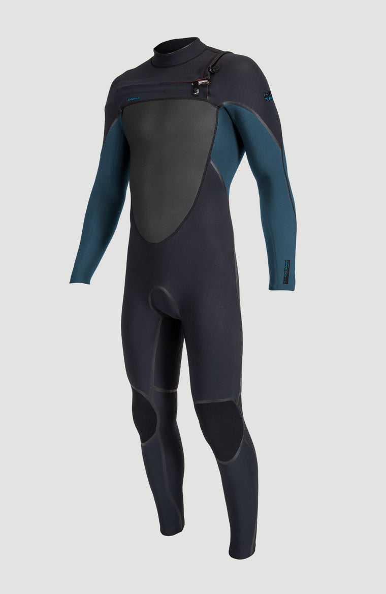 Psycho Tech 5/4mm Chest Zip Full Wetsuit | BLACK/CADET BLUE Psycho Tech 5/4mm Chest Zip Full Wetsuit | BLACK/CADET BLUE