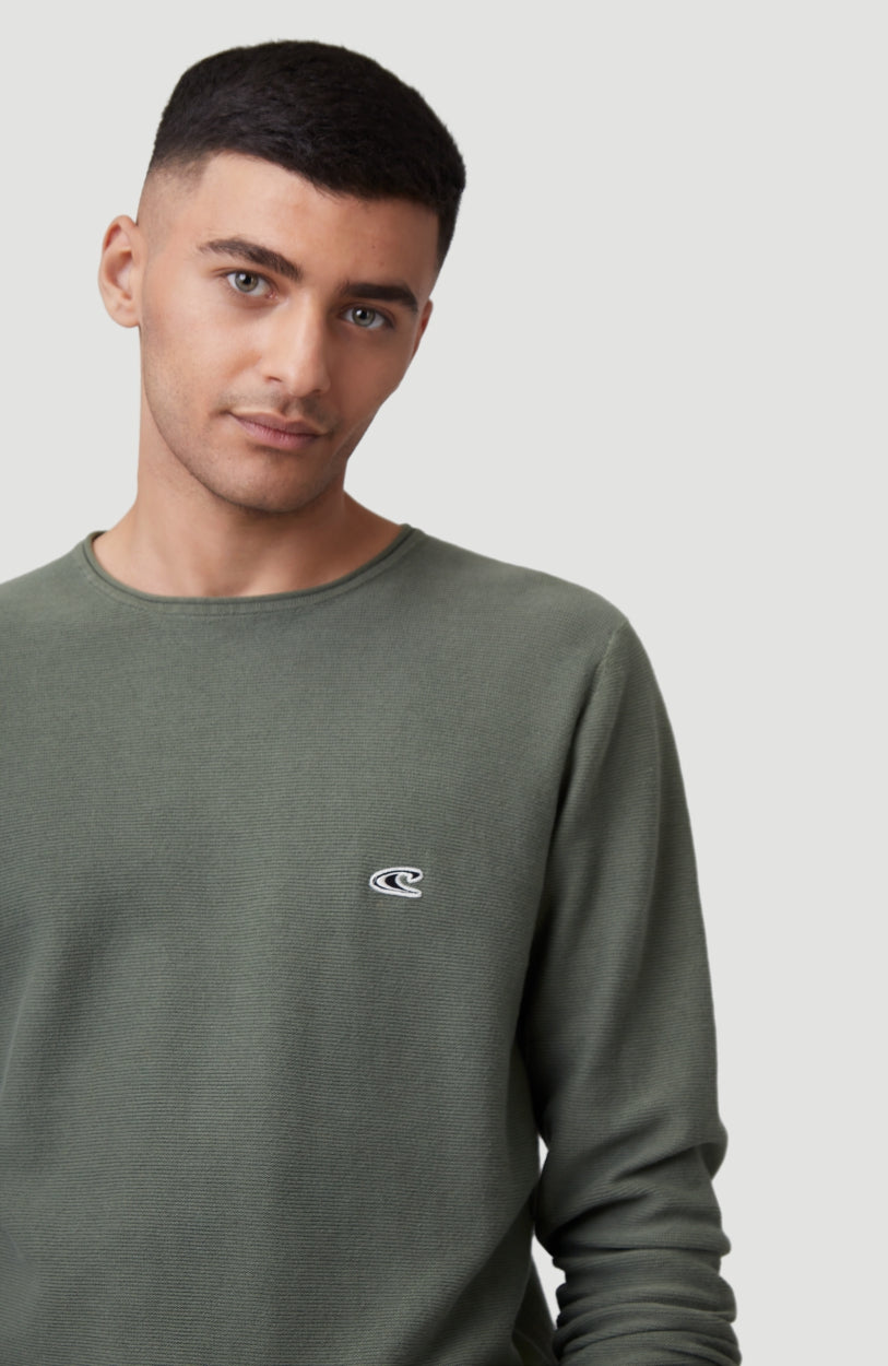 Jack's Favourite Pullover | Olive Leaves -A