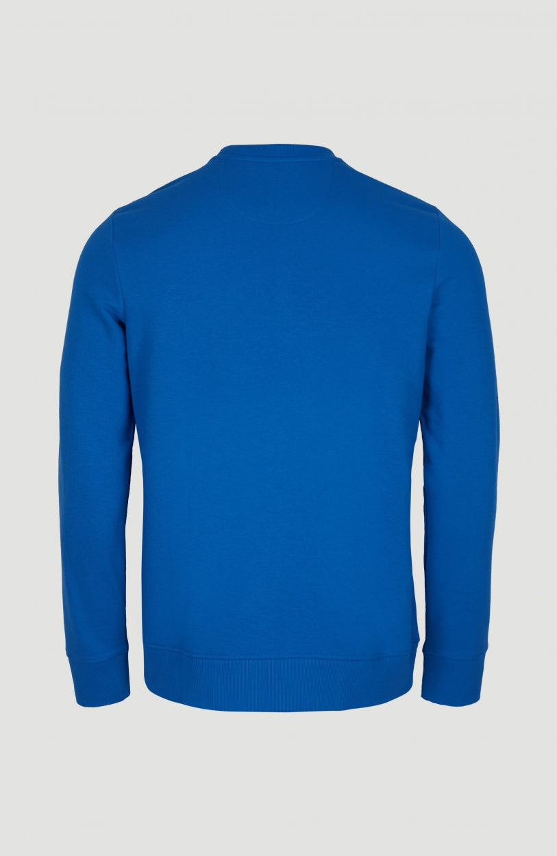 Triple Stack Crew Sweatshirt | Victoria Blue -A