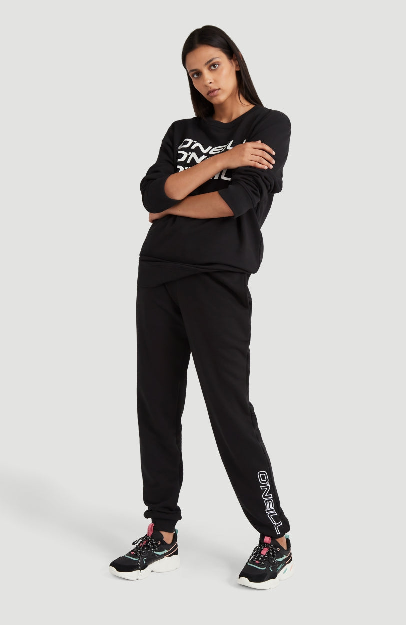 Triple Stack Crew Sweatshirt | BlackOut - A