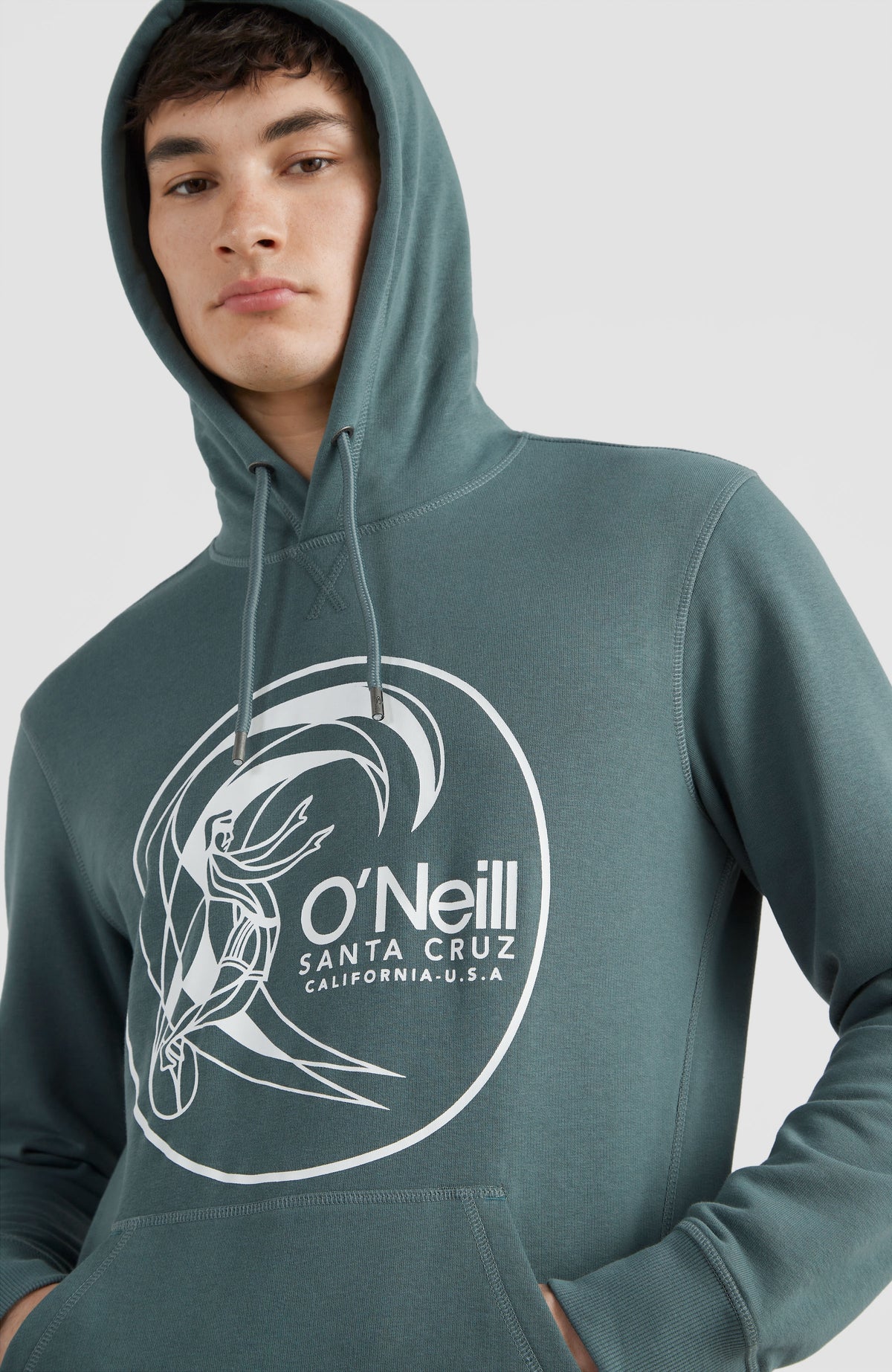 Circle Surfer Kapuzenpullover | Balsam Green
