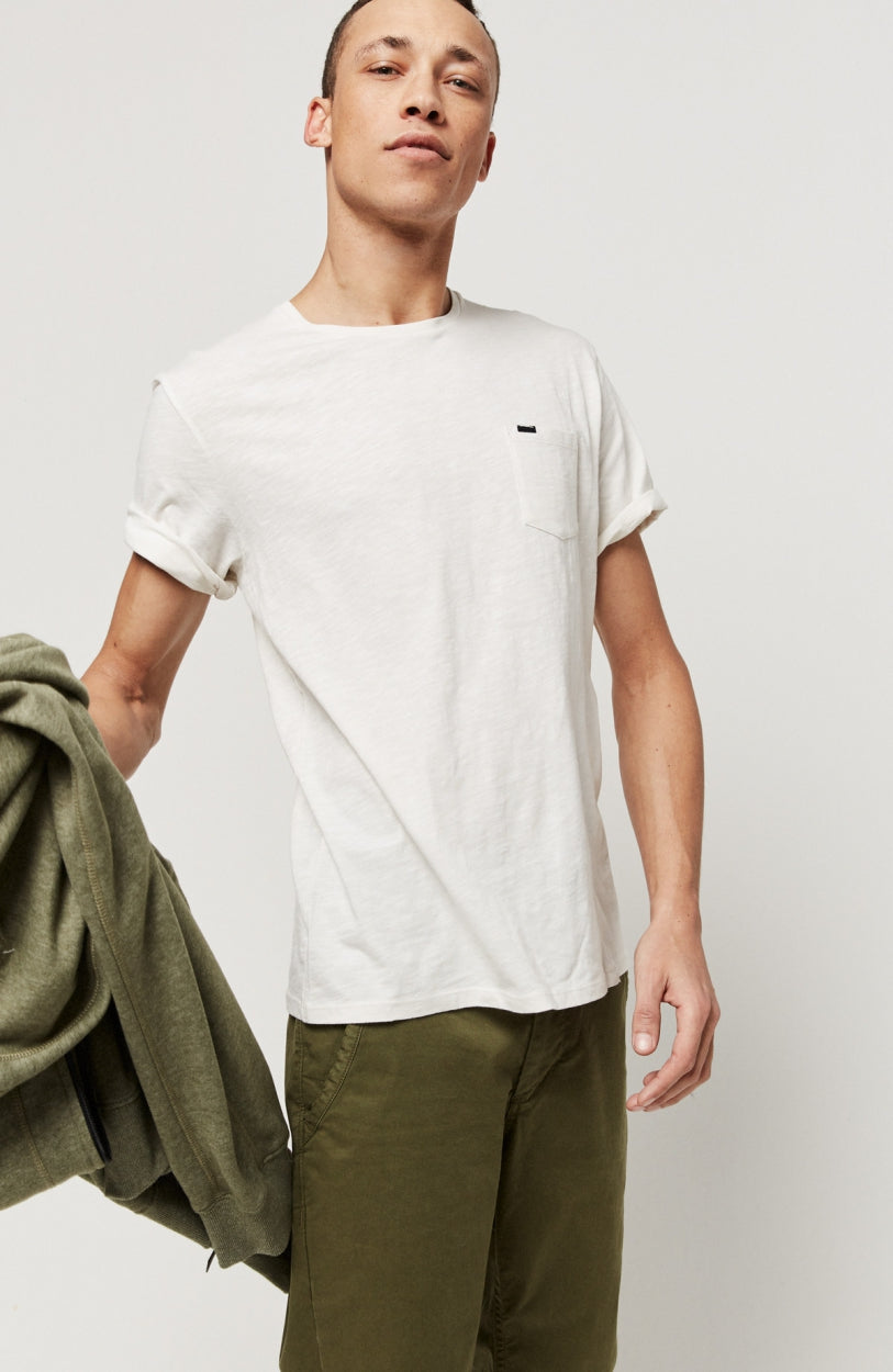 Jack's Regular Fit Crew Base T-Shirt | Powder White
