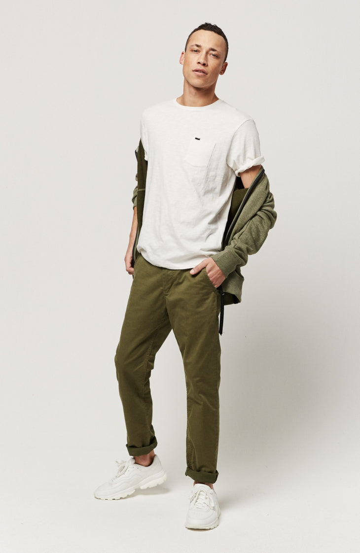 Jack's Regular Fit Crew Base T-Shirt | Powder White