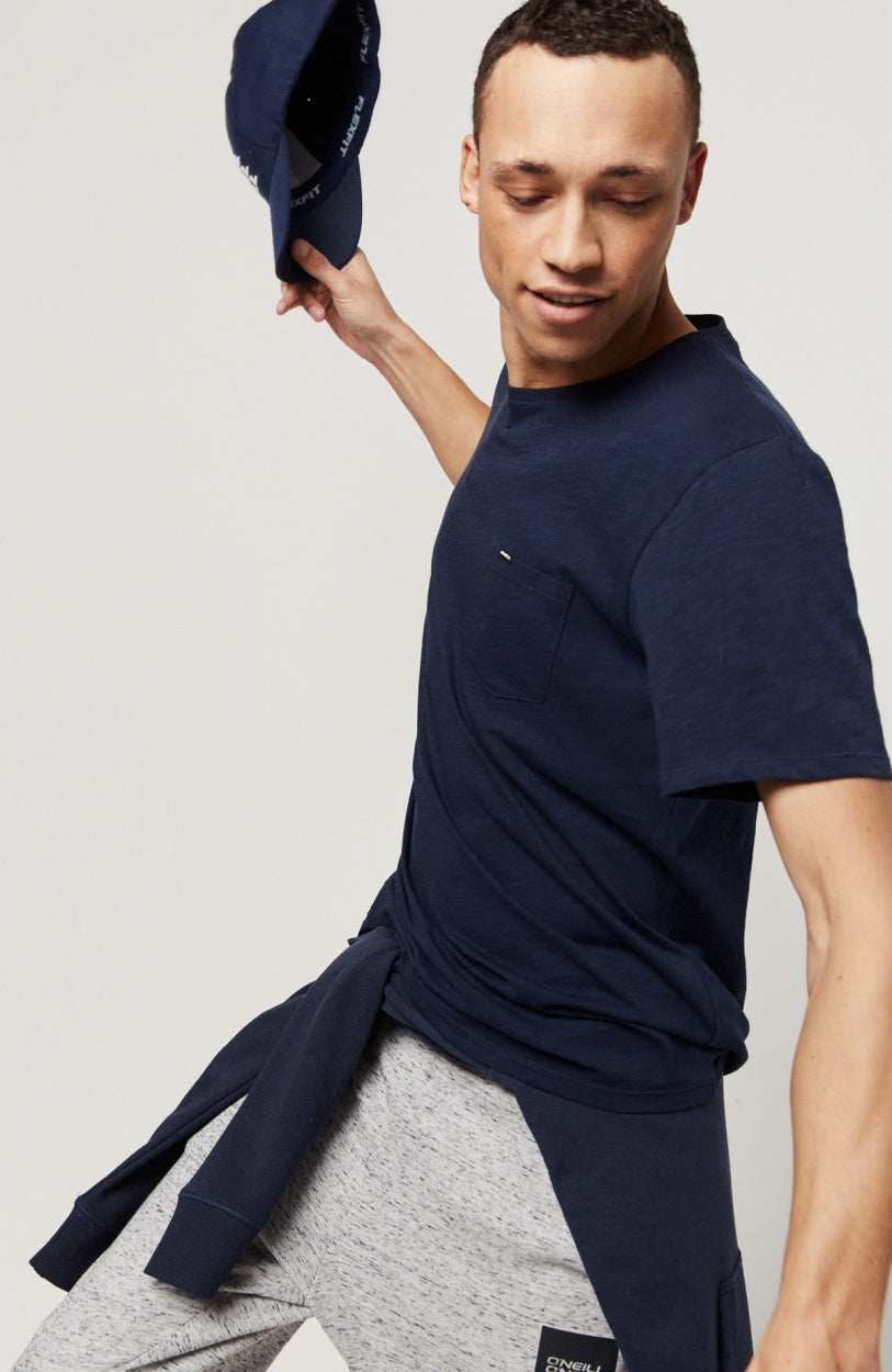 Jack's Regular Fit Crew Base T-Shirt | Ink Blue -A