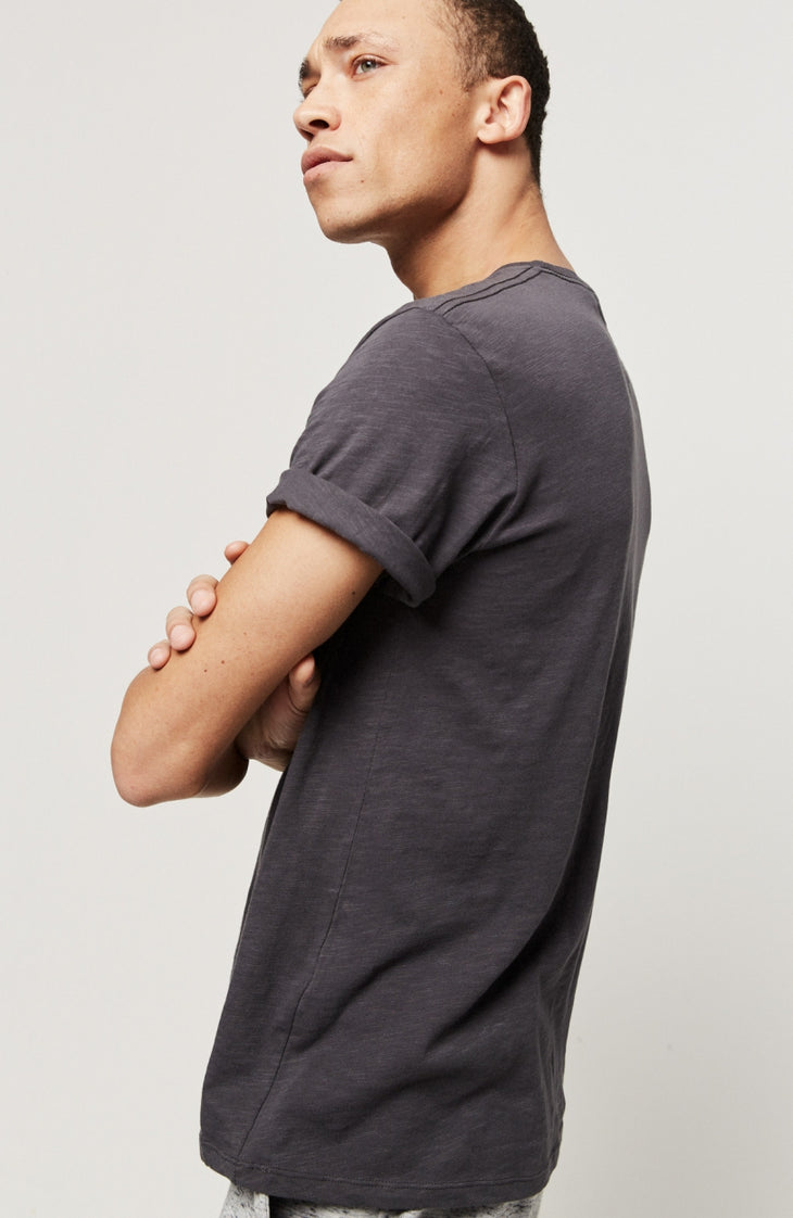 Jack's Regular Fit Crew Base T-Shirt | Asphalt - A